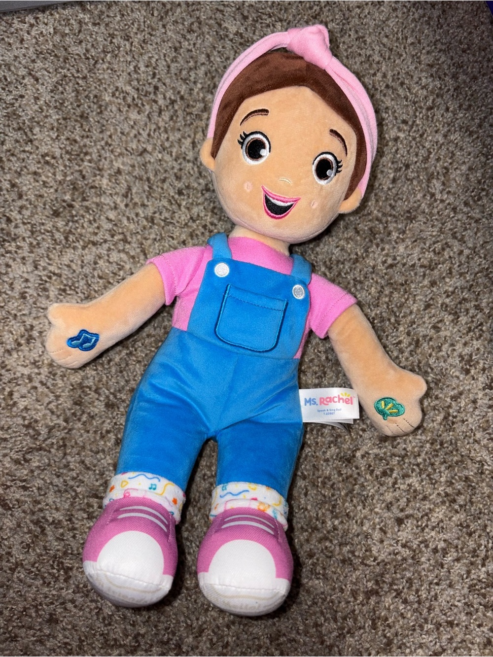 Ms. Rachel Speak and Sing 16-Inch Plush Doll